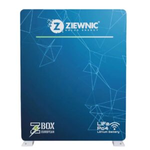 Ziewnic NEW WALL STAND LITHIUM BATTERY EUROPEAN 100AH-51.2V