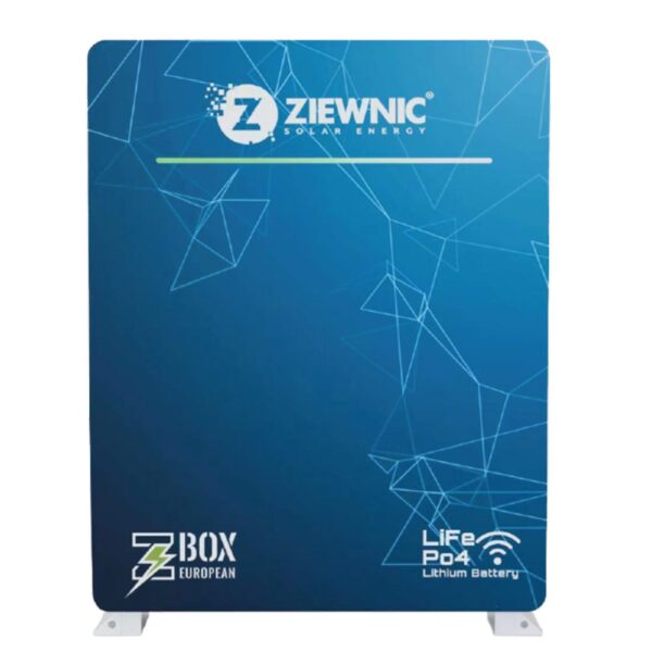 Ziewnic NEW WALL STAND LITHIUM BATTERY EUROPEAN 100AH-51.2V