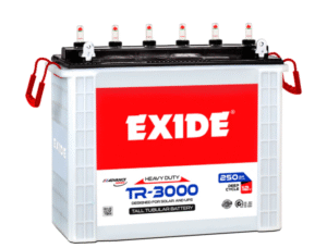 EXIDE TUBULAR BATTERY TR-3000